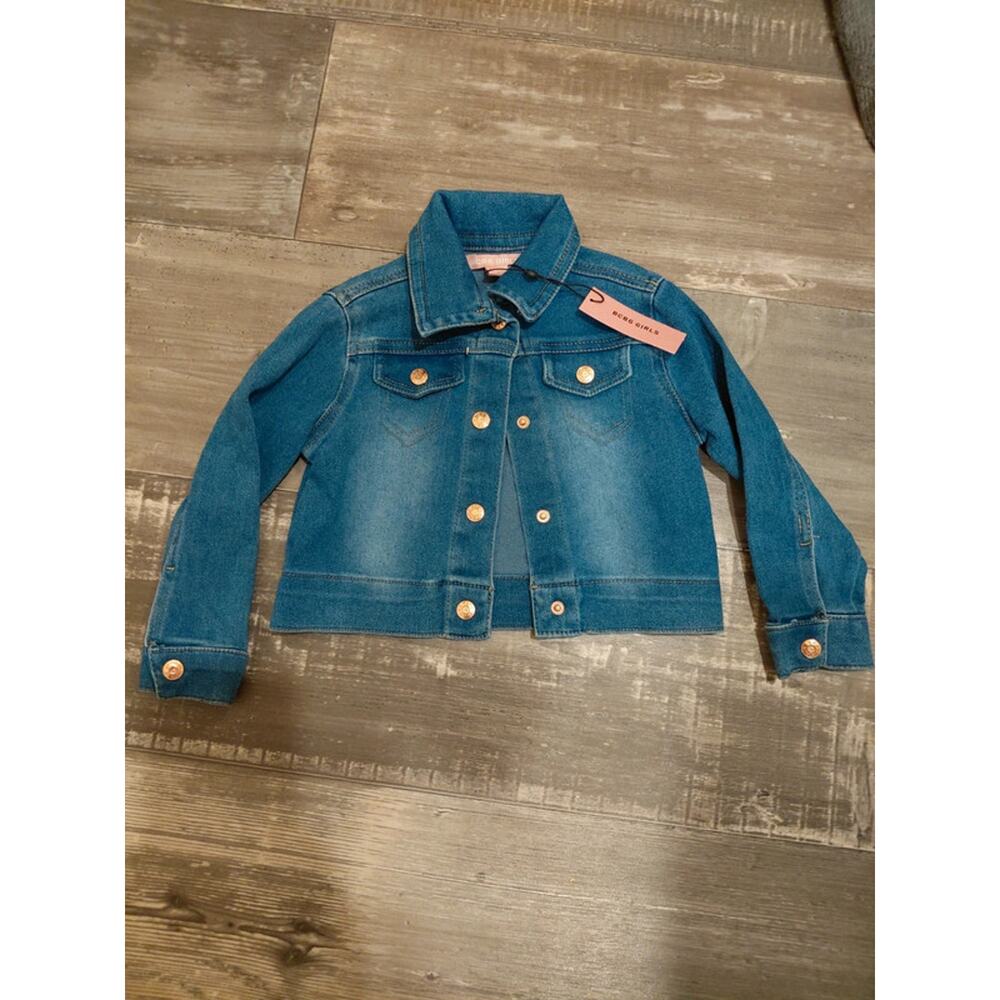 BCBG Girl's 2T Denim Jacket New with Tags